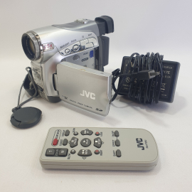 Ручная виеокамера "JVC GR-D270E" с зарядкой и пультом управления, Малайзия